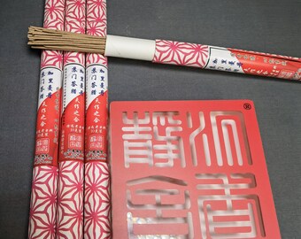 SG Agarwood Stick Incense, Sumatra & Kalimantan, A Perfect Match, 10g Package