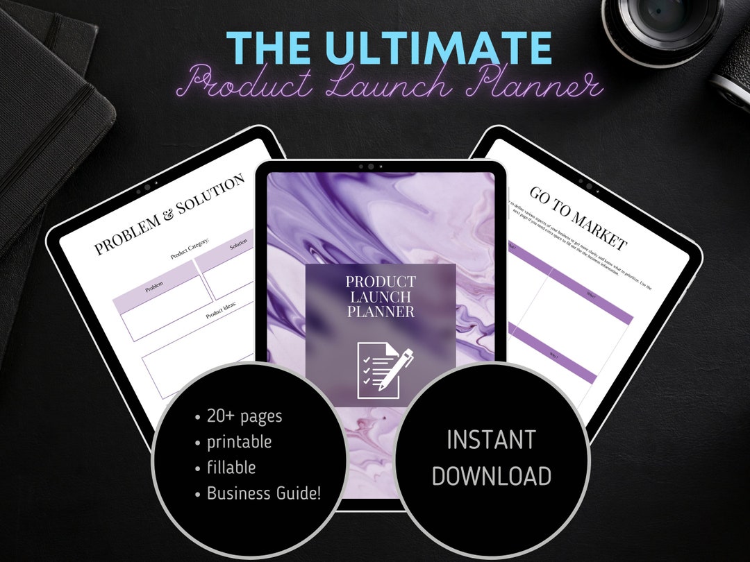 The Ultimate Product Planner Printable Creation Planner Digital Launch ...
