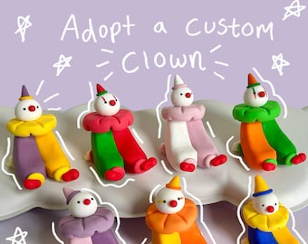 Handmade custom clowns