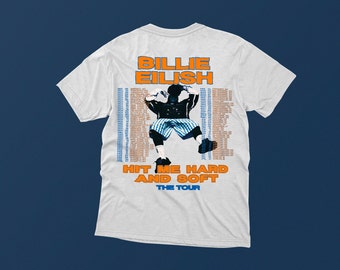 Hit Me Hard and Soft tour tee, Billie Eilish t-shirt, Hit Me Hard and Soft Billie's merchandise, Billie Eilish, digitale download, SVG-JPG-PNG-Pdf