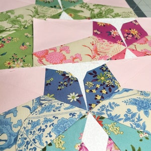 Close up of Cheongsam Blocks