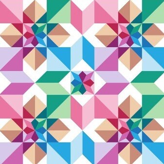 Sparkling Crystal Quilt FPP Pattern and Tutorial With Pictorial ...