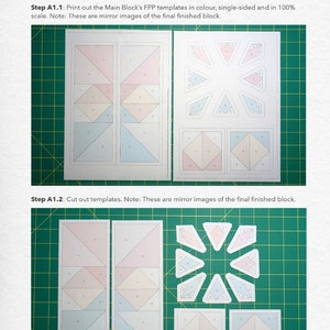 Sparkling Crystal Quilt - FPP Pattern and Tutorial With Pictorial ...