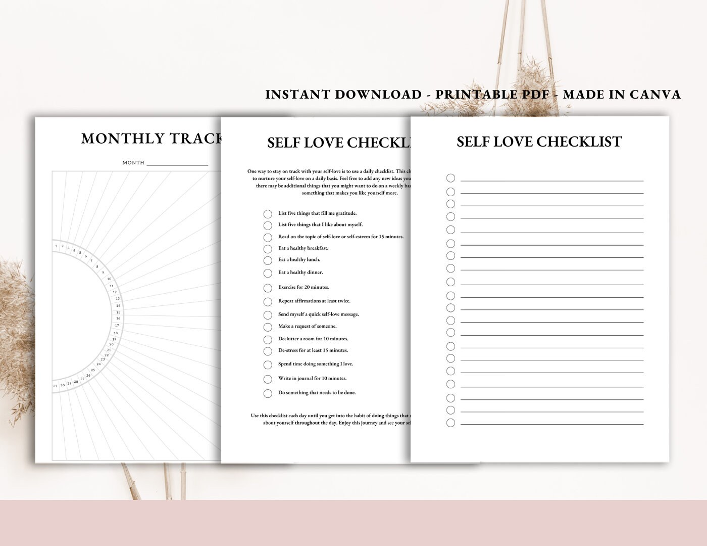 Self Love Planner Self Care Planner Self Care Journal Self - Etsy