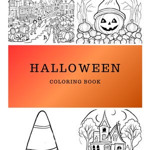 Halloween Coloring Book