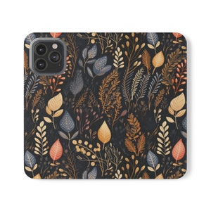 Floral, Phone Flip Case. iPhone, Samsung Phone Flip Case. Flower Phone Flip Case. Wallet Phone Case. Folio Phone Case.