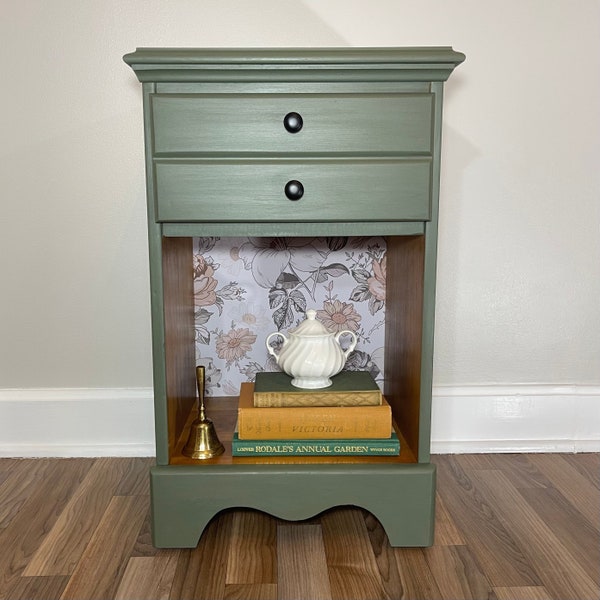 SOLD** Refinished Nightstand End Side Table