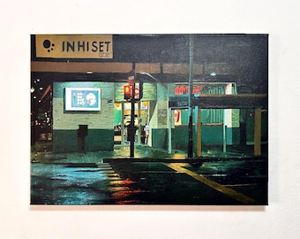 Original oil painting on canvas. Mr.Maki