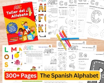 Spanish Alphabet Games & Activities: ABC Printable Worksheets (PDF Download)
