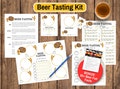 Beer Tasting Kit Printable – Score Cards, Notes & Guide (Digital Download)