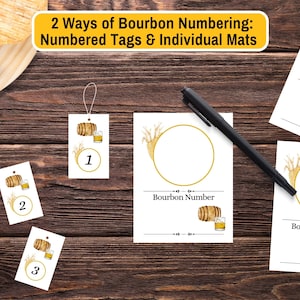 Ultimate Bourbon Tasting Kit - Printable Bundle Including Scorecards ...