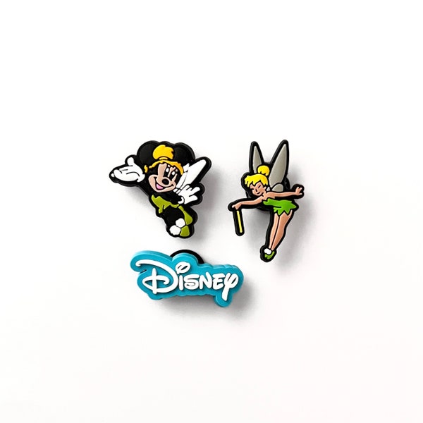 Tinkerbell Fairy Clogs Charms - Minnie Mouse Shoe Charms - Disney