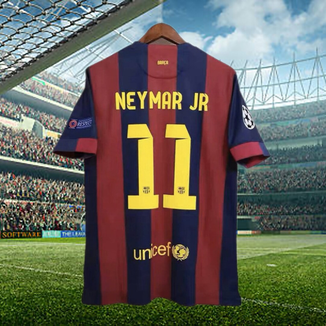barcelona neon jersey