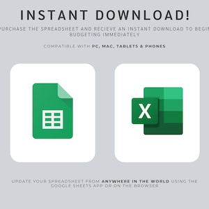 Debt Payoff Tracker Spreadsheet, Google Sheets und Excel Vorlage (Digitaler Download) Bild 9