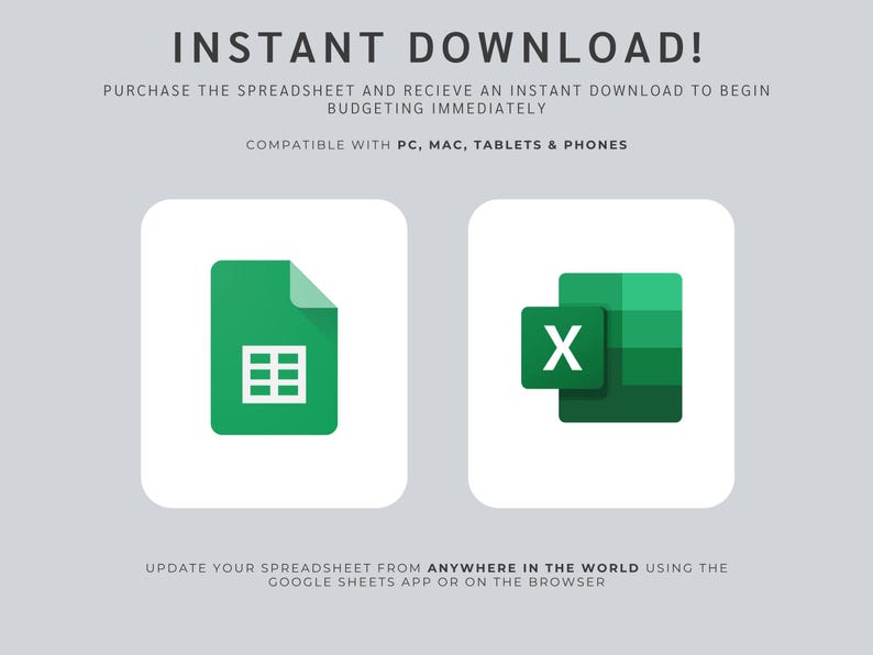 Debt Payoff Tracker Spreadsheet, Google Sheets und Excel Vorlage (Digitaler Download) Bild 9