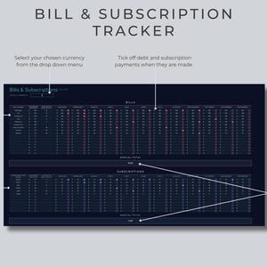 Debt Payoff Tracker Spreadsheet, Google Sheets und Excel Vorlage (Digitaler Download) Bild 7