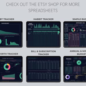 Small Business Bookkeeping Spreadsheet | Google Sheets Excel Template | Expense Tracker | Sales Tracker | Income Tracker (Digital Download) image 10