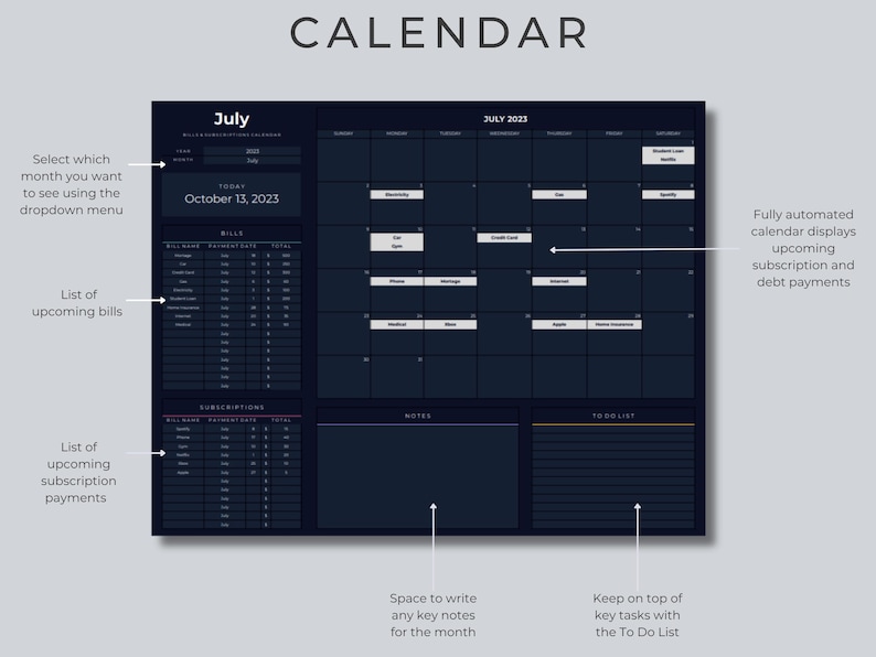 Debt Payoff Tracker Spreadsheet, Google Sheets und Excel Vorlage (Digitaler Download) Bild 8