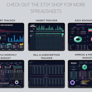 Debt Payoff Tracker Spreadsheet, Google Sheets und Excel Vorlage (Digitaler Download) Bild 10