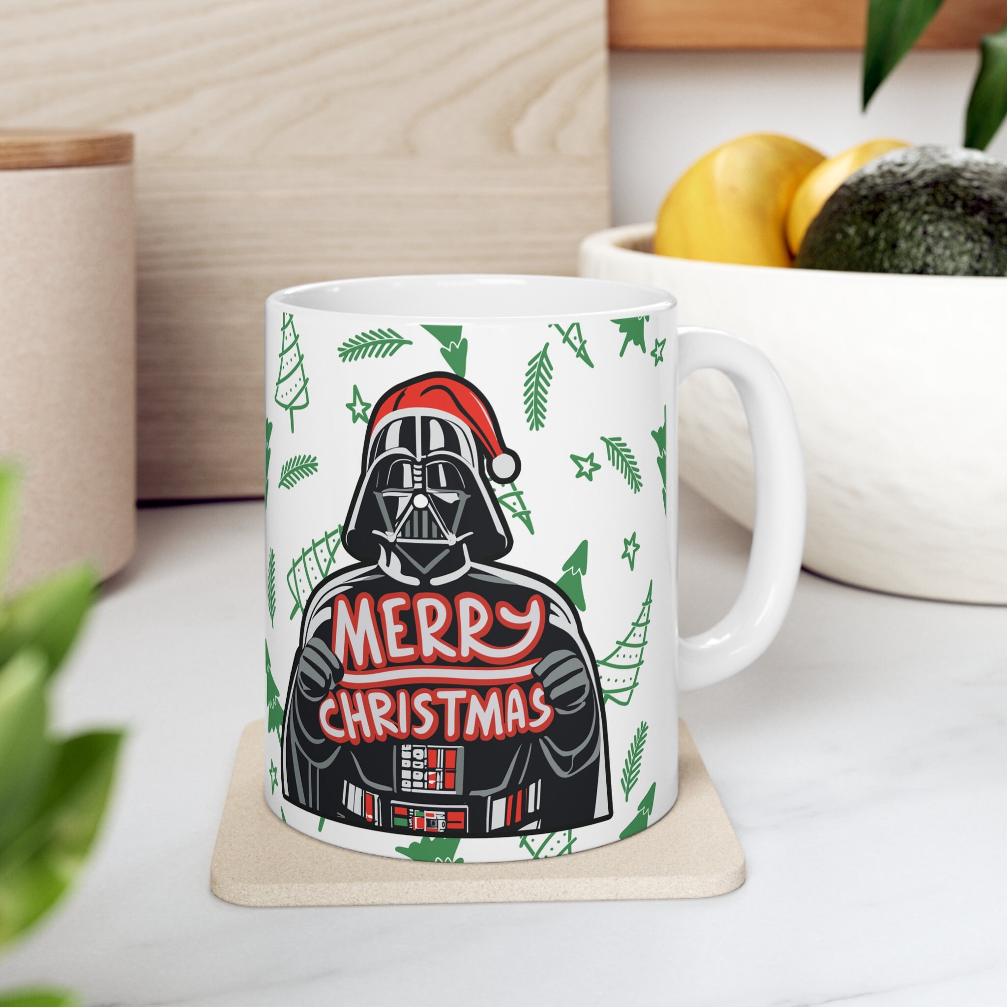 Star Wars Darth Vader Holiday Empire Ceramic Soup Mug