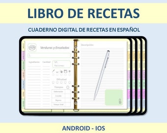 Libro digital de recetas