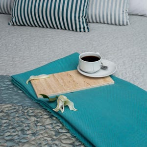 Travertin Tablett: Beige Stein Waschtisch & Servierbrett