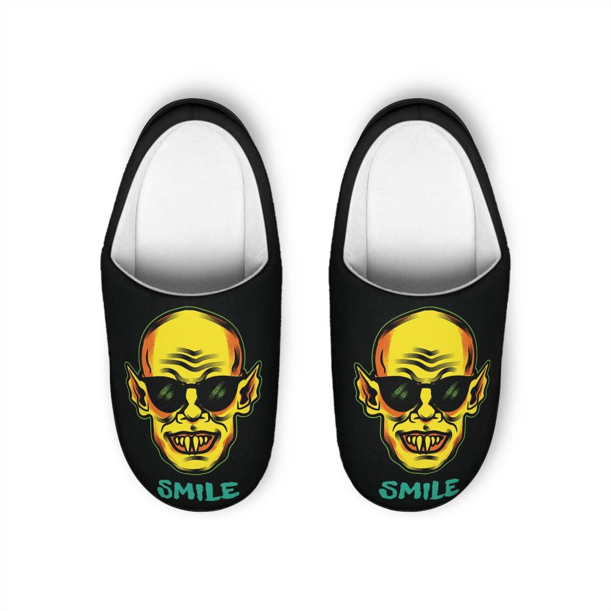 Zapatillas de interior negras para hombre Nosferatu Vampyre, regalos únicos para hombres, regalos para hombres, zapatillas para hombres, zapatillas na