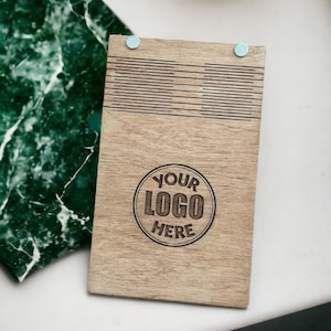Restaurant Check Books, Wooden Check Presenter, FREE ENGRAVING