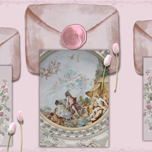 Perfect for those seeking a wedding invitation that is both artistic and refined, wedding invitation and thank you card set.