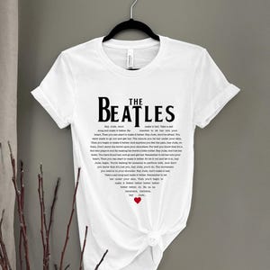 The Beatles Hey Jude Tshirt - Vintage-Inspired Band Tee - Legends of Rock N Roll Merch - Legends Of Rock N Rolls