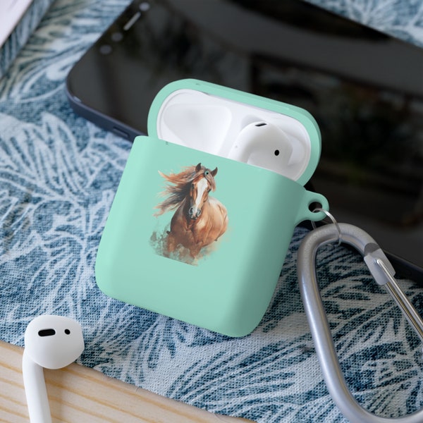 AirPods and AirPods Pro Case Cover, Horse Cover, Horse lover