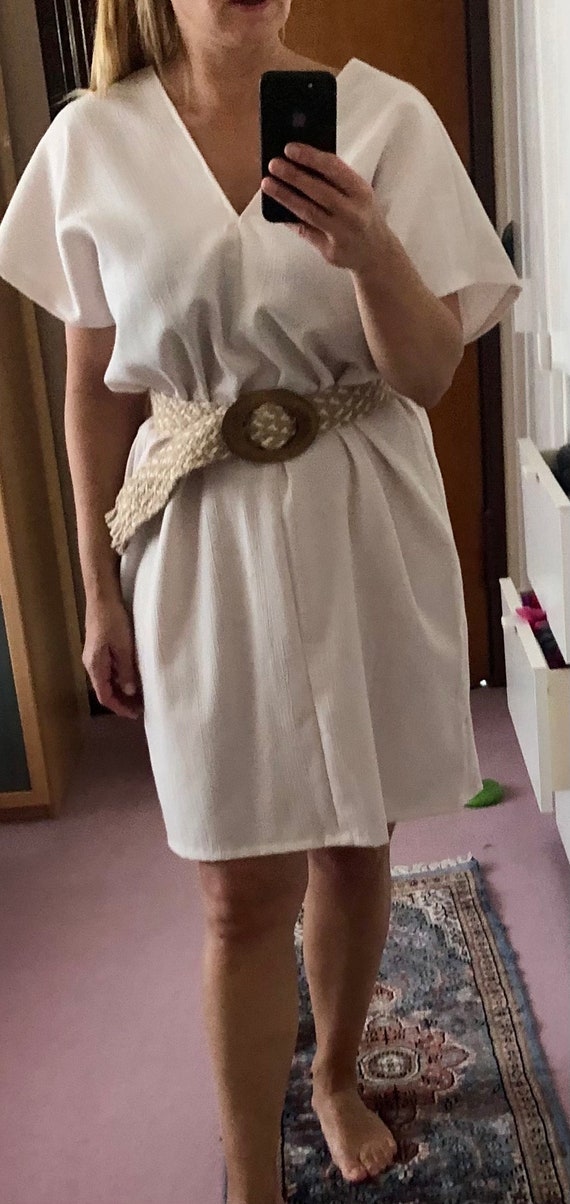 Beige summer dress sale