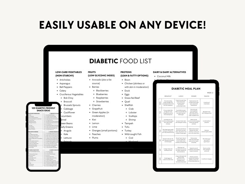 Start your journey with our effective diabetic meal plan for weight loss. This program is specifically designed to help you shed pounds while managing blood sugar levels. Our plans, such as the 1500-calorie diabetic diet plan, focus on nutrient-dense, low-carb meals that keep you full and satisfied. You’ll receive recipes that are easy to cook and a structured schedule to follow. Achieve healthy weight management for type 2 diabetes and improve your overall health with our proven plan.