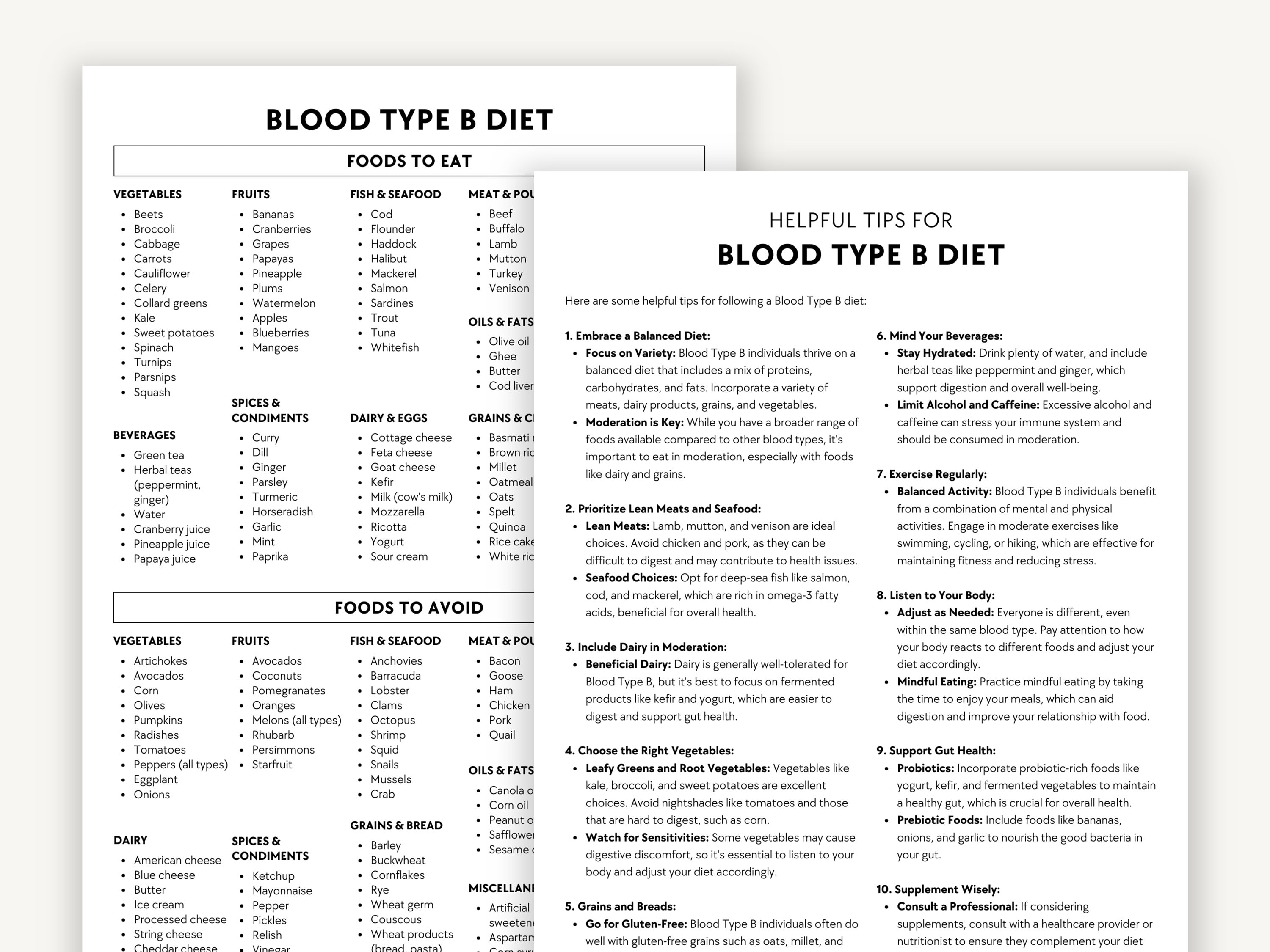 Blood Type B Diet: The Fruits You Must Eliminate For Better Health - 2nh293d