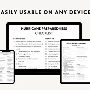 Hurricane Preparedness Food List, Hurricane Food List, hurricane supply list food