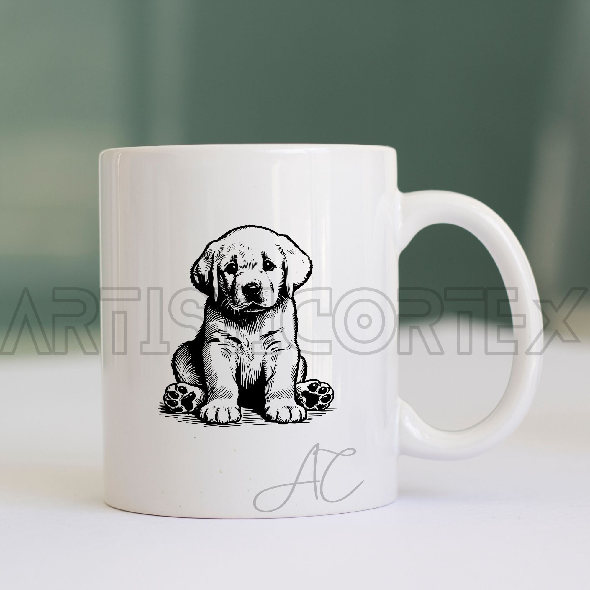 Labrador Retriever SVG Bundle, Labrador PNG, Dog Clipart, Hand Drawn ...