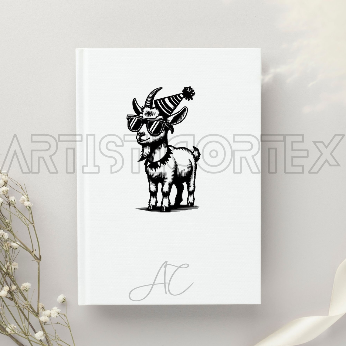 Goat SVG Bundle, Party Goat PNG, Goat With Sunglasses Clipart , Hand Drawn Goat Pictures for ...
