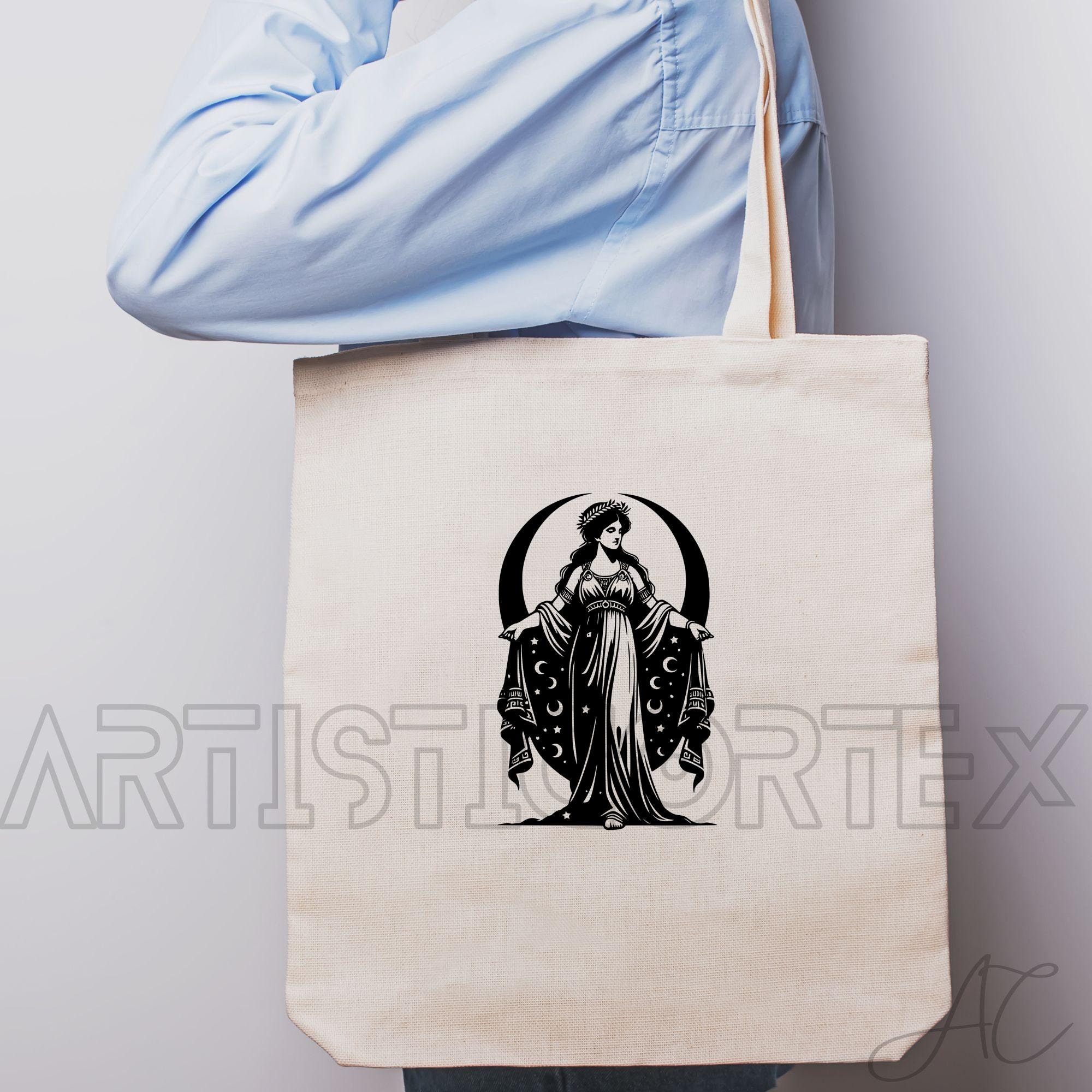 Selene SVG bundel, maangodin PNG, Griekse godin clipart, hand getrokken  Selene foto's om af te drukken en te graveren - Etsy België, image size:2000x2000