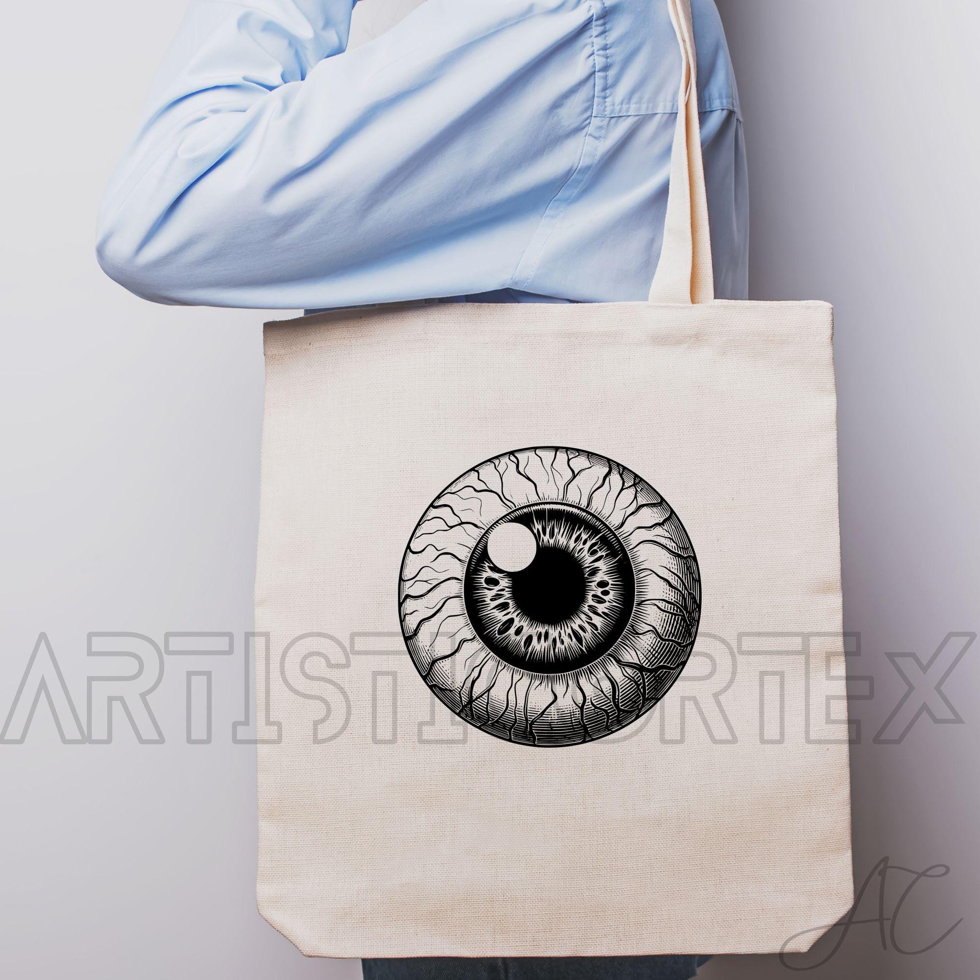 Eyeball SVG Bundle, Halloween Eyeball PNG, Bloody Eyeball Clipart, Hand