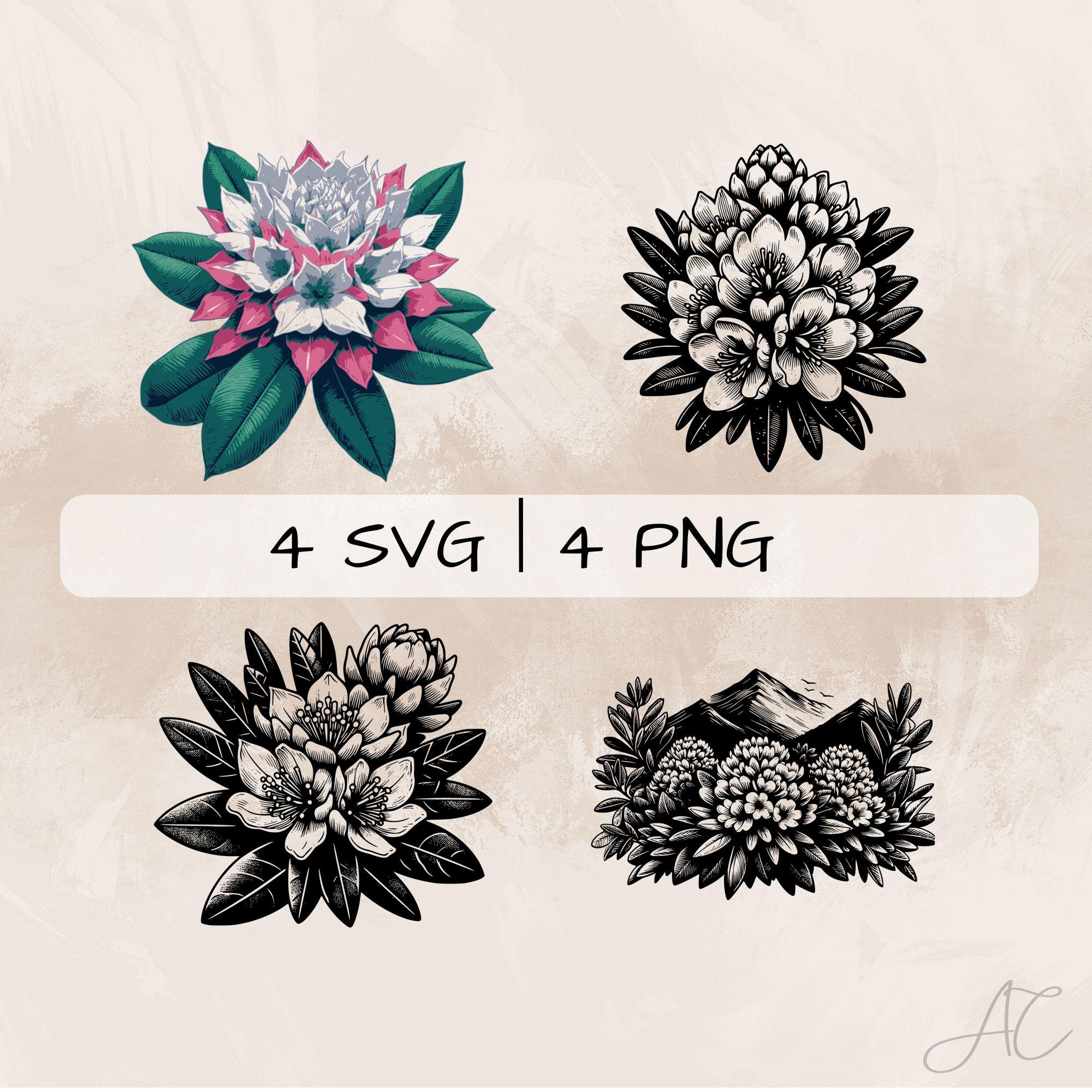 Mountain laurel SVG Bundle