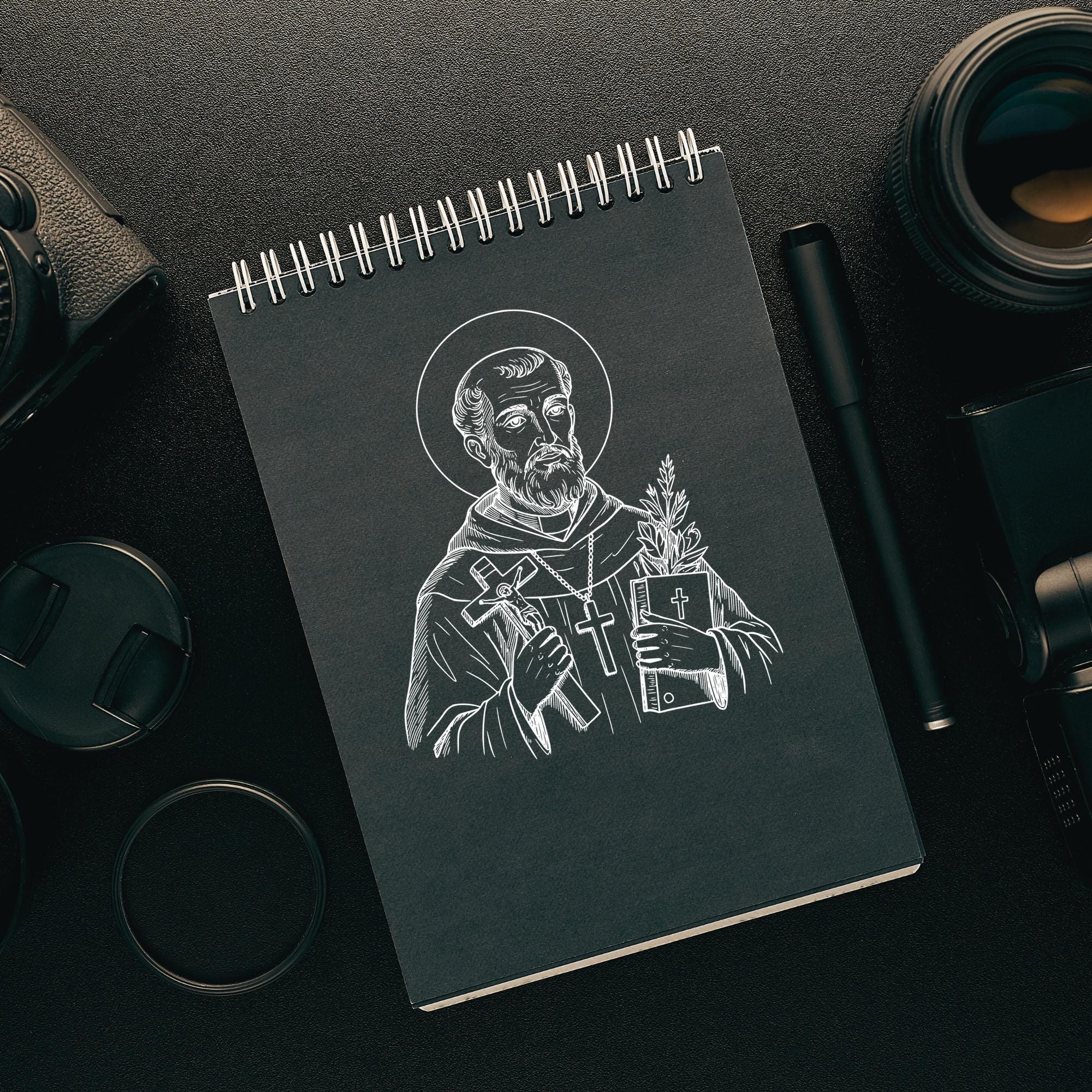 Saint Francis Xavier SVG Bundle, St Francis Xavier PNG , Francis Xavier ...