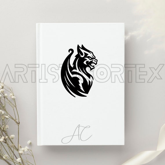 Gargoyle SVG Bundle, Stone Gargoyle PNG, Scary Gargoyle Clipart