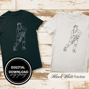 Field Hockey SVG Bundle, Field Hockey Player PNG ,Field Hockey Clipart, Hand drawn Field Hockey pictures for print and engraving