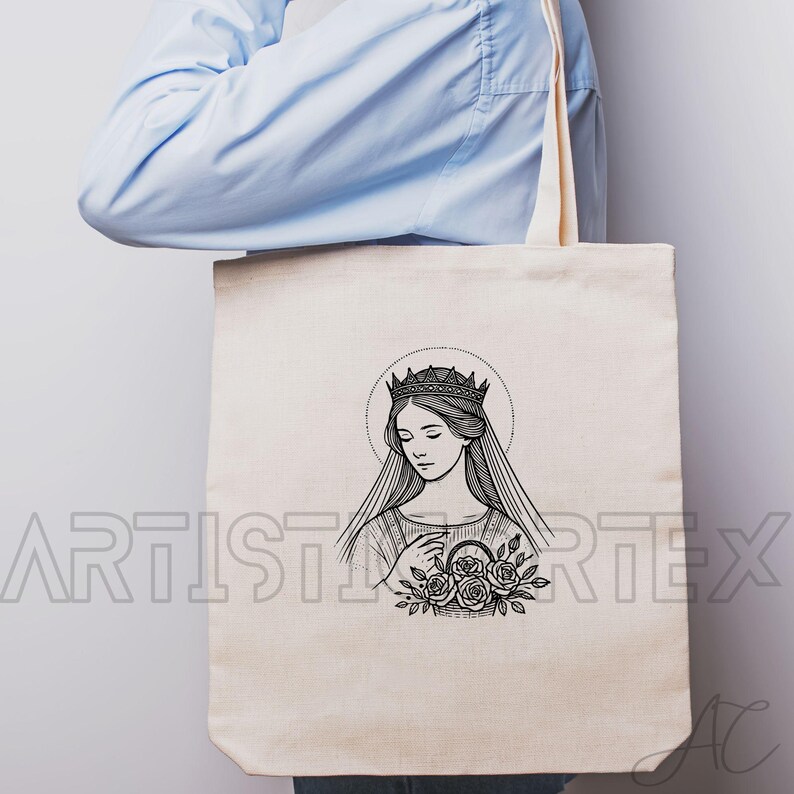 St Elizabeth of Hungary SVG Bundle, Patron Saint of Homeless PNG, Saint ...