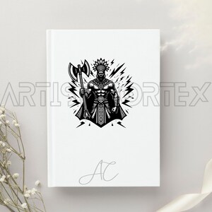 Shango SVG Bundle, God of Thunder PNG ,african God Clipart, Hand Drawn ...