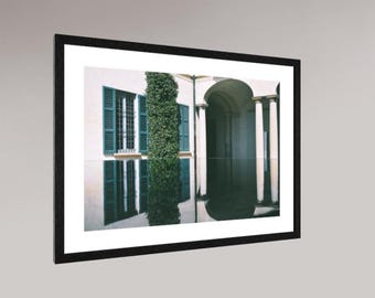 Framed Photographic Print • Fuji/Ilford Paper, Black Oak Frame, Museum Glass