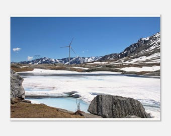 Gotthard pass ice - mountain pass Switzerland 2026