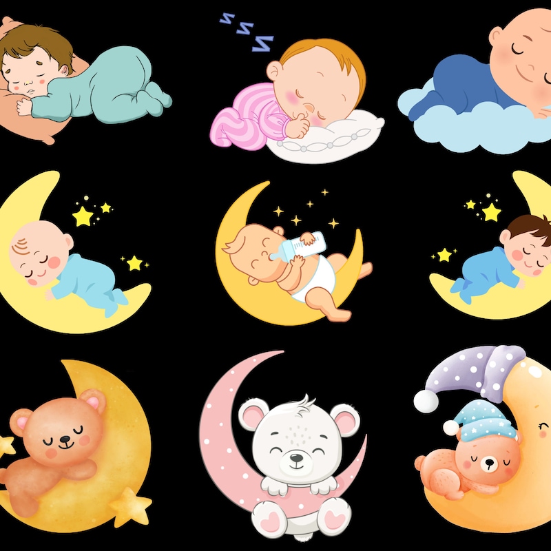 Baby Moon Art - Etsy