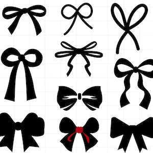 Papillon svg, vettore fiocco, clipart fiocco, bundle svg fiocco, fiocco da cheerleader, sagome fiocco, bundle SVG fiocco nastro, clipart fiocco nastro
