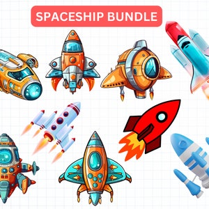 Astronave in formato SVG, Razzo in formato SVG, Clipart dello spazio, Clipart di astronauta, Pacchetto di astronauti in formato SVG PNG, Universo in formato SVG, Astronauta in formato SVG
